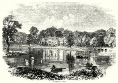 Combermere Abbey (gravure) door English School