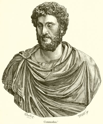 Commodus door English School