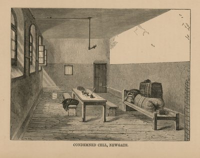 Doodscel in de Newgate Prison door English School