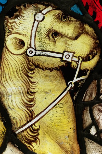 Geconserveerd gedeelte van het Grote Oostraam in York Minster: 