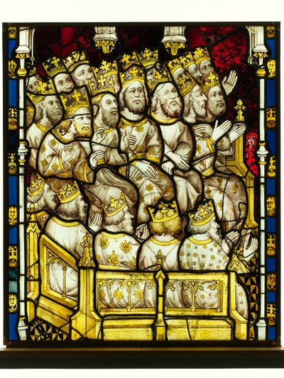 Geconserveerd gedeelte van het Grote Oostraam in York Minster: 