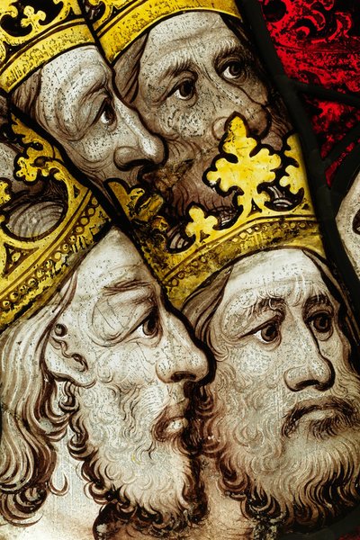 Geconserveerd gedeelte van het Grote Oostraam in York Minster: 