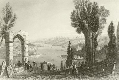 Constantinopel, (en de Gouden Hoorn) door English School