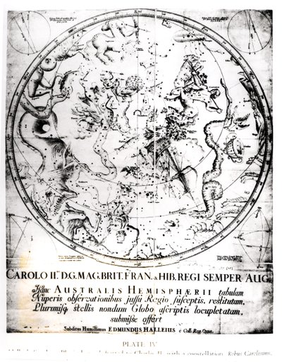 Constellaties van het zuidelijk halfrond, uit 