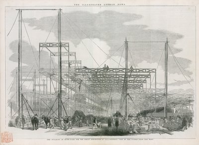Bouw van het Crystal Palace, Grote Tentoonstelling van 1851 door English School