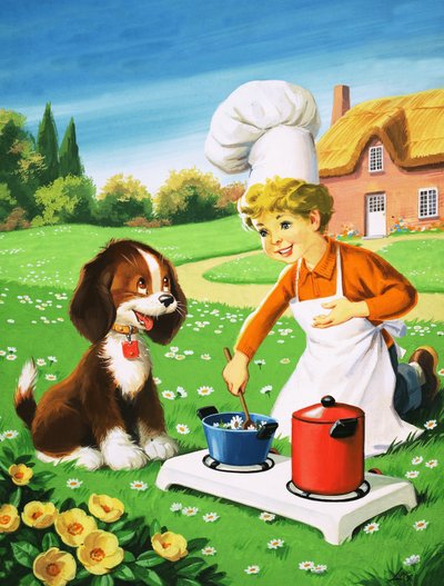 Buiten koken door English School