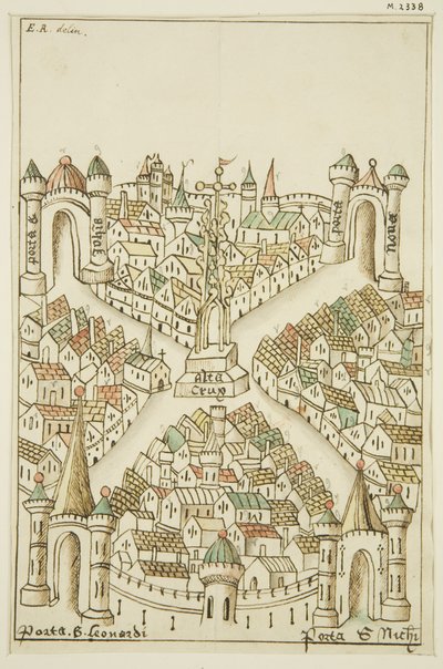 Kopieën van illustraties uit Ricart