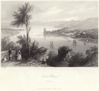 Cork River in Ierland door English School