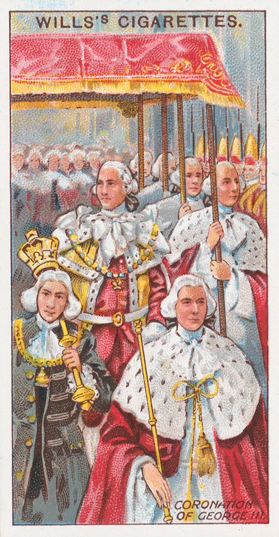 Kroning van George III door English School