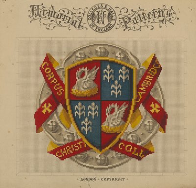 Corpus Christi College Cambridge door English School