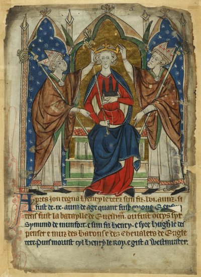 Kroning van Hendrik III, uit de 