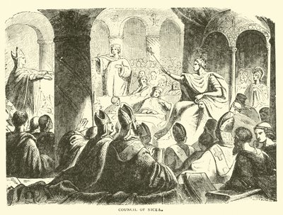 Concilie van Nicea door English School