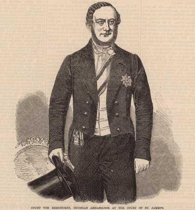 Graaf Von Berstorff, Pruisische ambassadeur aan het hof van St. Jamess door English School