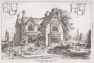 Landhuis, Eltham door English School