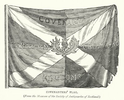 Vlag van de Covenanters door English School