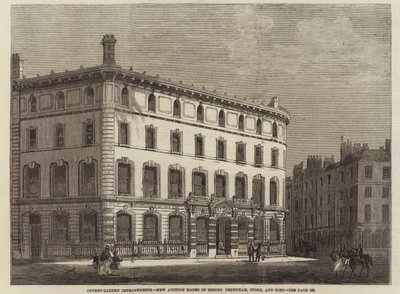 Covent Garden Verbeteringen - Nieuwe Veilingzalen van Messrs Debenham, Storr en Zonen door English School