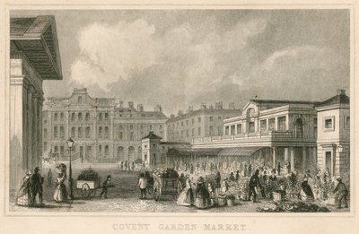 Covent Garden Market, Londen door English School