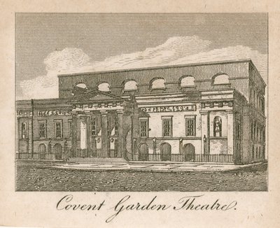 Covent Garden Theatre, Londen door English School