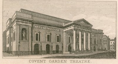 Covent Garden Theatre, Londen door English School