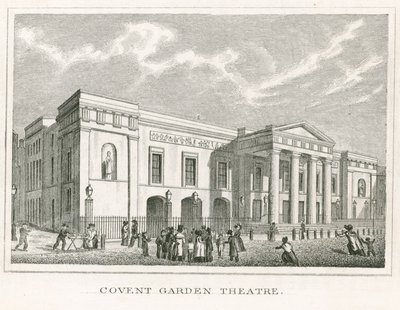 Covent Garden Theatre, Londen door English School