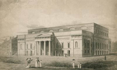 Covent Garden Theatre, Londen door English School