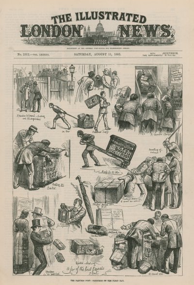 Omslag van de Illustrated London News door English School