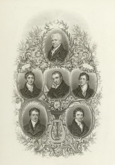 Crabbe, Campbell, Wordsworth, Moore, Lamb, Irving door English School