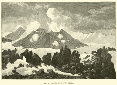 Krater van de Hekla door English School
