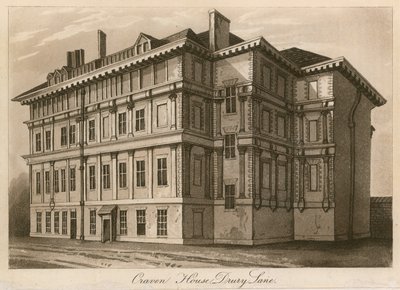 Craven House, Drury Lane, Londen door English School