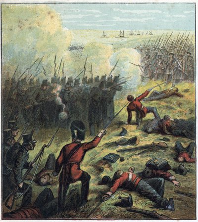 Krimoorlog (1853-1856) tussen Rusland en het Ottomaanse Rijk: de Fransen en Britten bondgenoten met de Turken om de Russische haven Sebastopol te belegeren van 17 oktober 1854 tot 8 september 1855. 