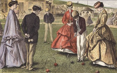 Croquet door English School