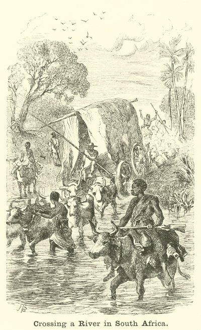 Een Rivier oversteken in Zuid-Afrika door English School