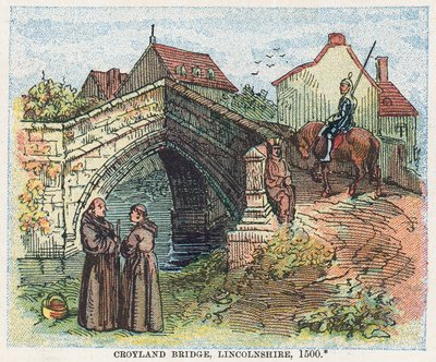 Croyland Brug, Lincolnshire door English School