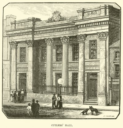 Cutlers Hall door English School