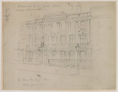 DAlmains Pianofabrikanten, Soho Square door English School