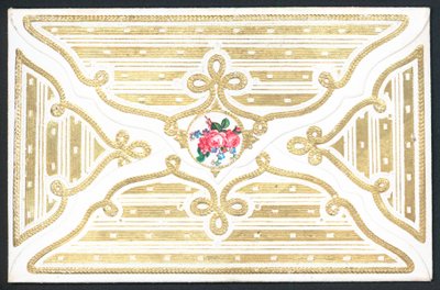 Fijne Roze Rozen (envelop), Kaart door English School