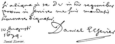 Daniel Elzevier door English School