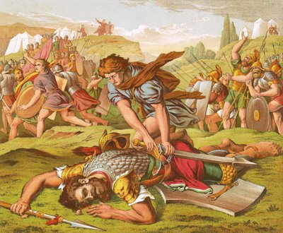 David doodt de reus Goliath door English School