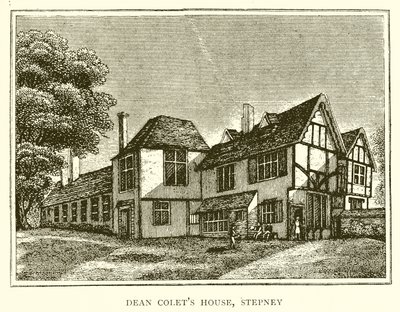 Dean Colets Huis, Stepney door English School