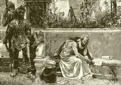 Dood van Archimedes door English School
