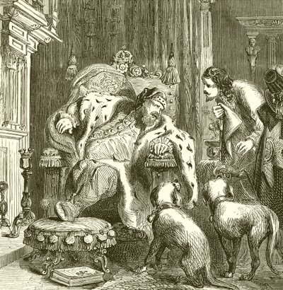 Dood van Jacobus I, 1525 door English School