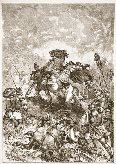 De dood van Julianus de Afvallige door English School