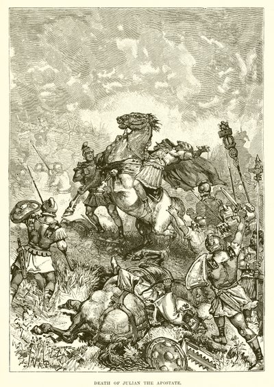 Dood van Julianus de Afvallige door English School