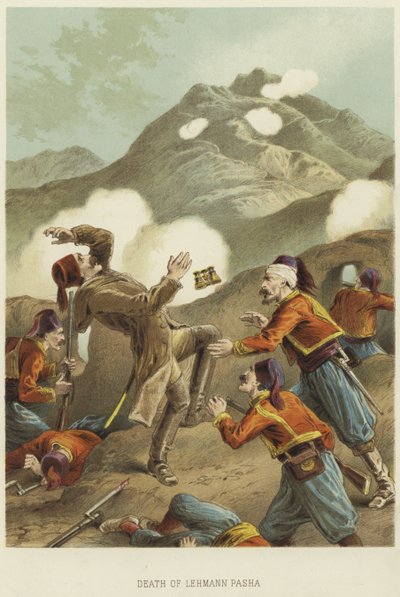 De dood van Lehmann Pasha door English School