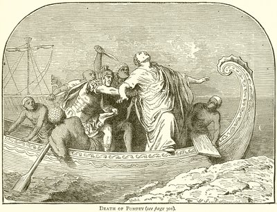 De Dood van Pompeius door English School
