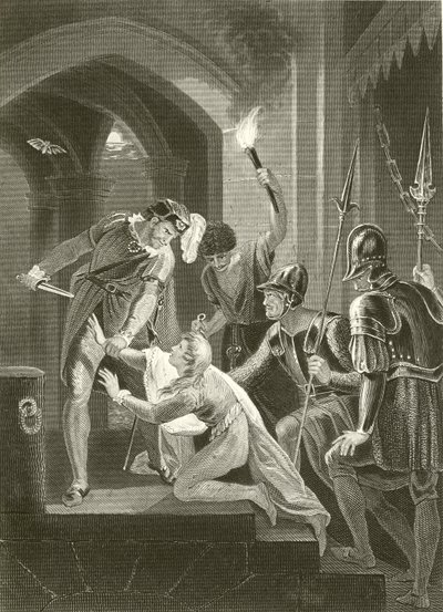 De dood van Prins Arthur door English School