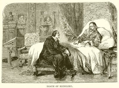 Dood van Richelieu door English School