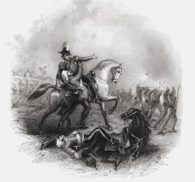 Dood van Sir Henry Montgomery Lawrence, uit 