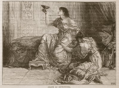 De dood van Sophonisba door English School