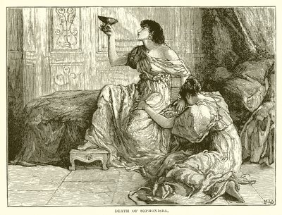 De dood van Sophonisba door English School